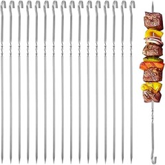 Guía para utilizar brochetas planas al asar en la parrilla