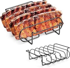 soportes para costillas en barbacoa