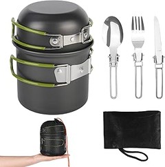 utensilios compactos para camping