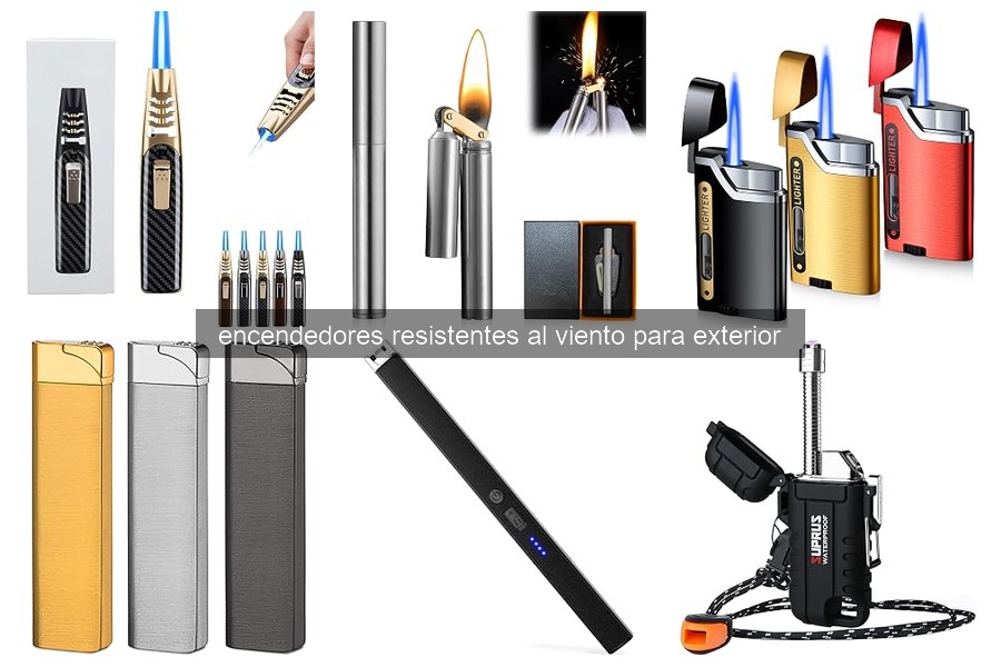 Características imprescindibles de encendedores resistentes al viento
