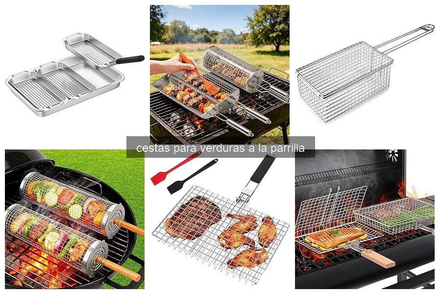 Cesta para verduras a la parrilla: uso y características