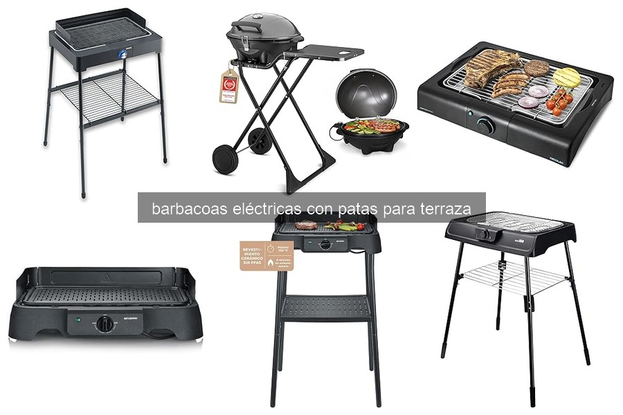 Cómo instalar y usar una barbacoa eléctrica con patas