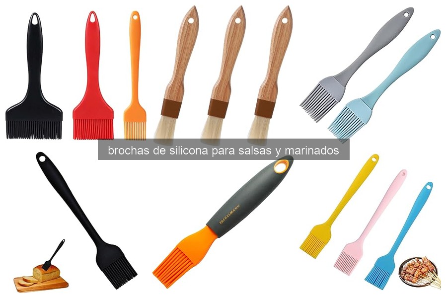 Cómo limpiar y mantener brochas de silicona para salsas