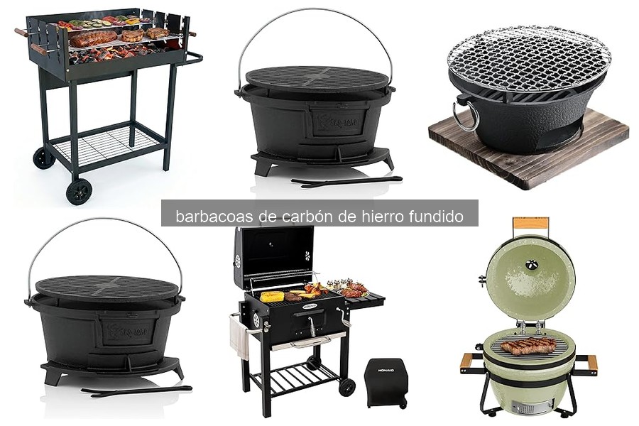 Cómo limpiar y mantener tu barbacoa de carbón de hierro fundido