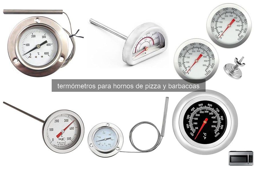 Cómo usar correctamente un termómetro para horno de pizza