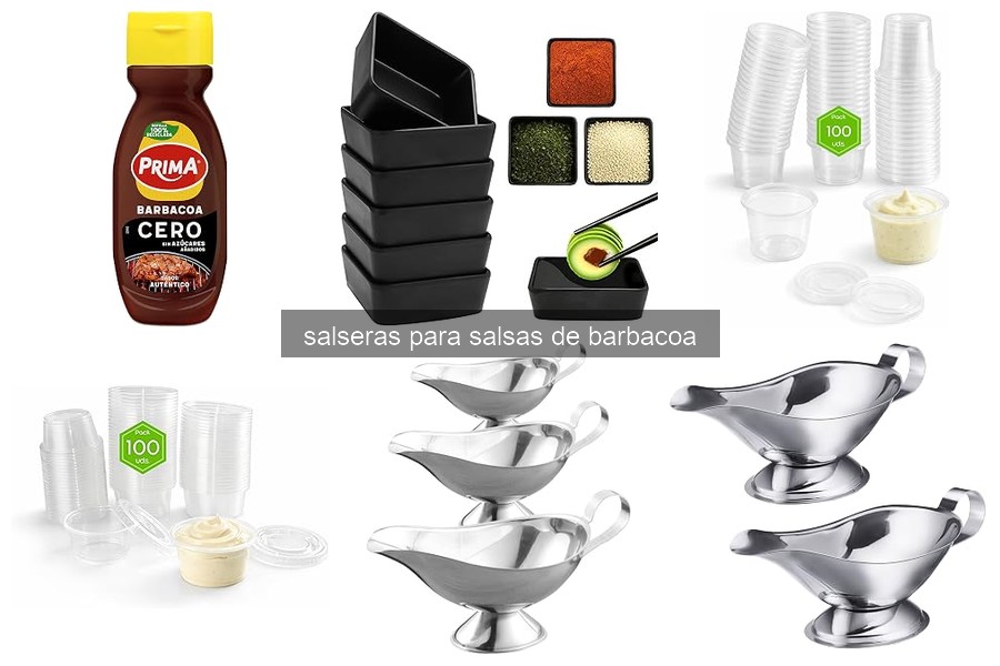 Cómo usar salseras para salsas de barbacoa correctamente