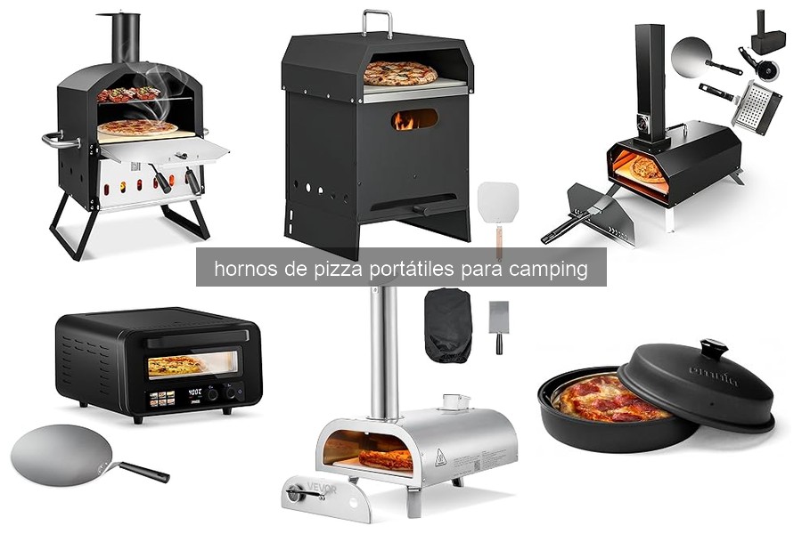 Cómo usar un horno de pizza portátil en camping