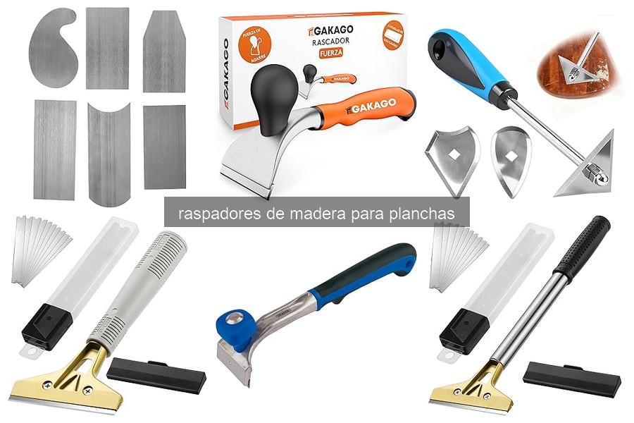 Cómo usar un raspador de madera para planchas correctamente
