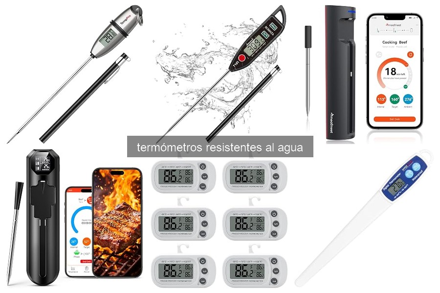 Cómo usar un termómetro resistente al agua correctamente