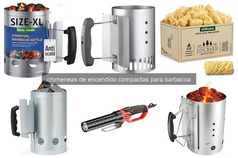 Cómo usar una chimenea de encendido compacta para barbacoa