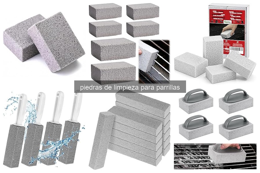 Cómo usar y mantener piedras de limpieza para parrillas