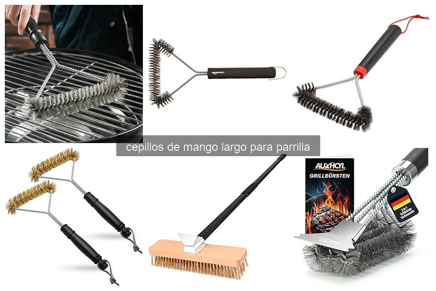 Cómo Usar y Mantener un Cepillo de Mango Largo para Parrilla