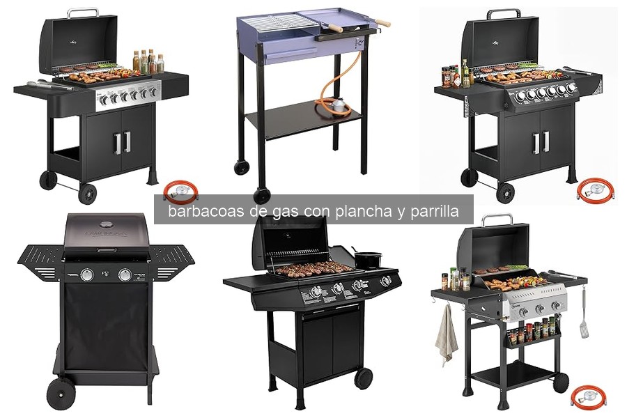 Comparativa 2023: Mejores Barbacoas de Gas con Plancha y Parrilla