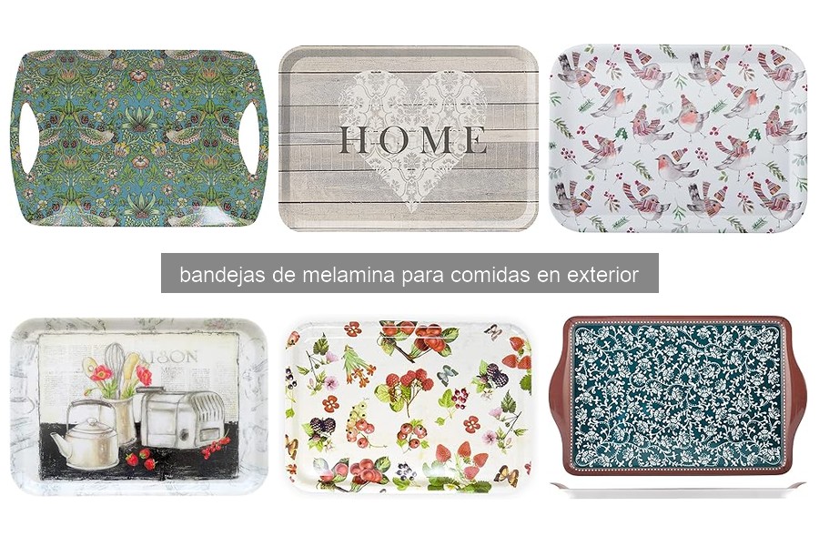 Comparativa: Bandejas de Melamina vs. Plástico para Exterior