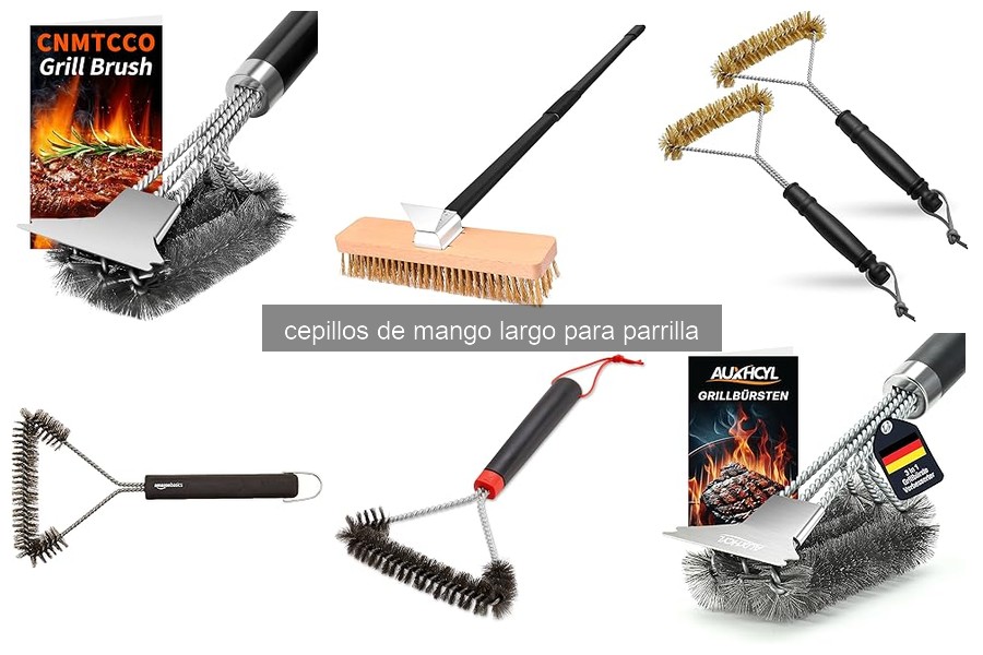 Comparativa de Cepillos de Mango Largo para Parrilla en 2026