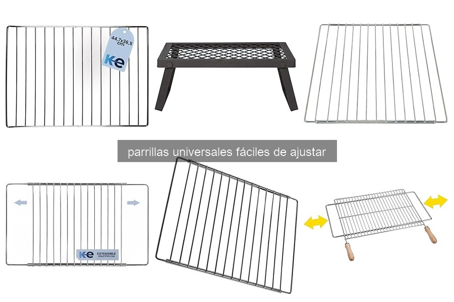 Comparativa de las Mejores Parrillas Universales Ajustables 2026
