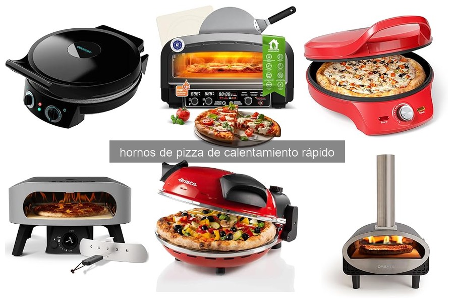 Comparativa de los Mejores Hornos de Pizza de Calentamiento Rápido