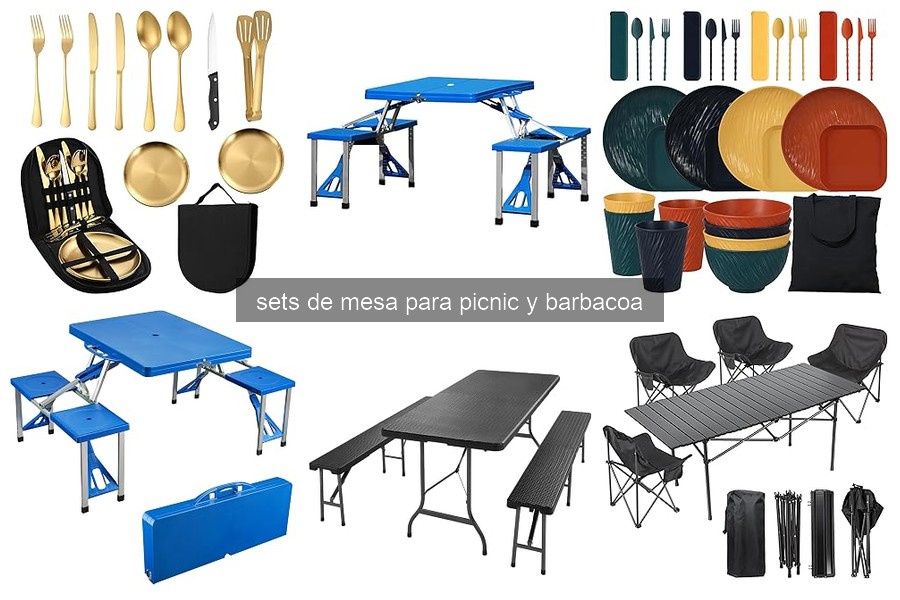 Comparativa de Sets de Mesa para Picnic y Barbacoa 2026