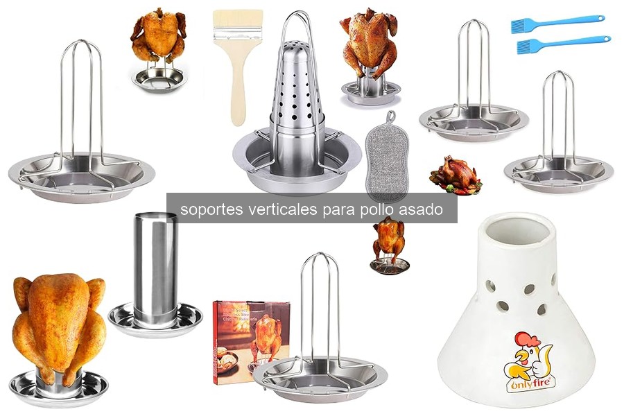 Comparativa de Soportes Verticales para Pollo Asado en 2026