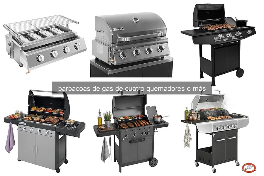 Comparativa: Mejores Barbacoas de Gas de 4 Quemadores 2026