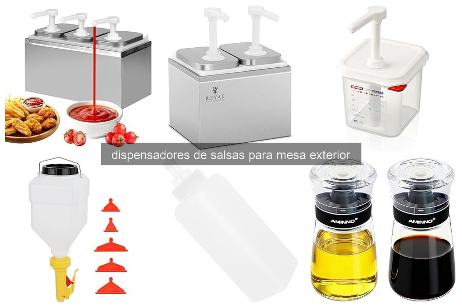 Dispensadores de Salsas para Mesa Exterior: ¿Qué Son y Para Qué Sirven?