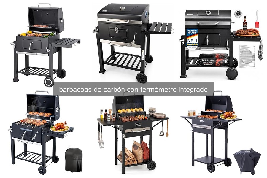 Errores comunes al usar barbacoas de carbón con termómetro