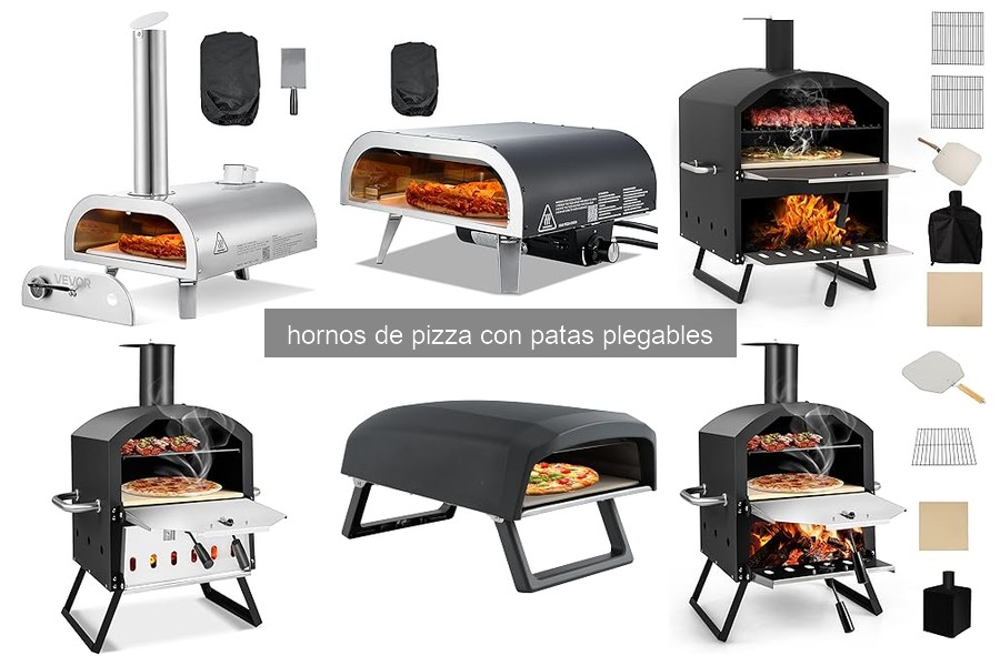 Errores comunes al usar hornos de pizza con patas plegables