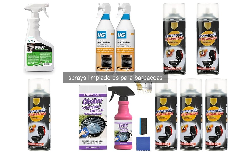 Errores comunes al usar sprays limpiadores para barbacoas