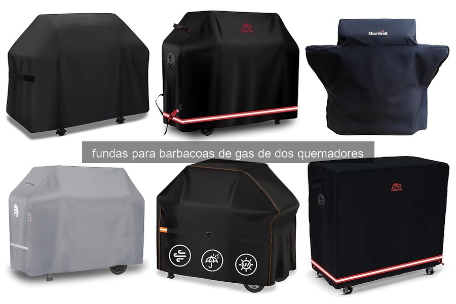 Errores comunes con fundas para barbacoas de gas de dos quemadores
