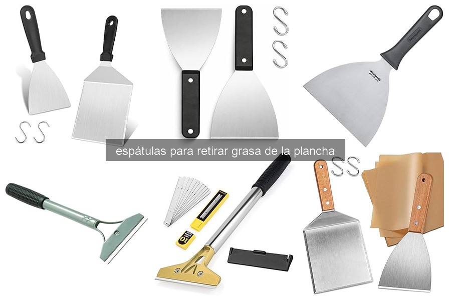 Espátula para Retirar Grasa de la Plancha: ¿Qué Es y Cómo Usarla?