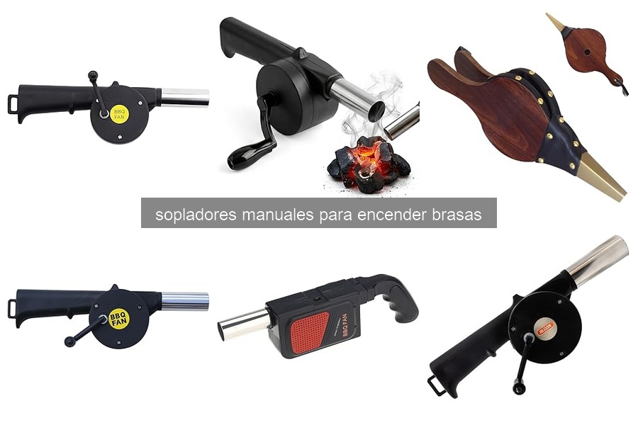 Mejor soplador manual para encender brasas en camping 2026