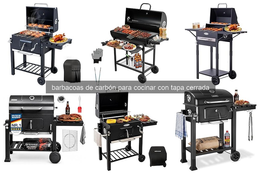 Mejores barbacoas de carbón con tapa para principiantes en 2026