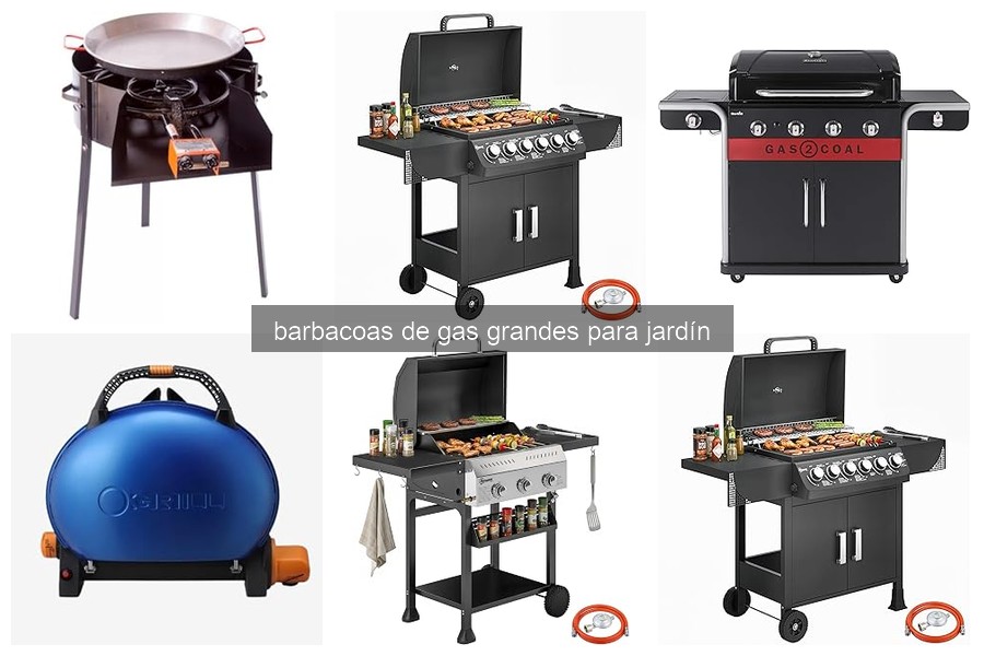 Mejores barbacoas de gas grandes para jardín en 2023