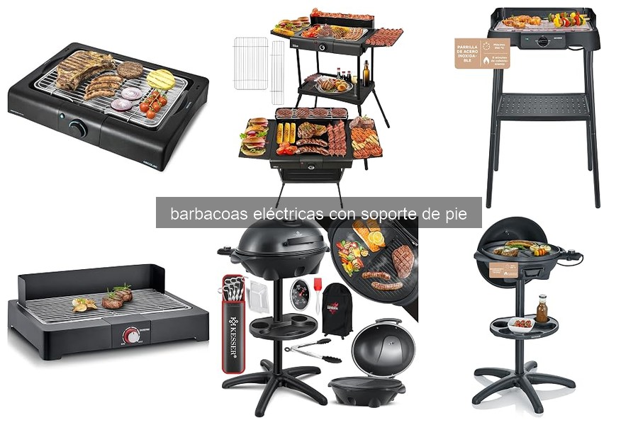 Mejores barbacoas eléctricas con soporte de pie en 2026