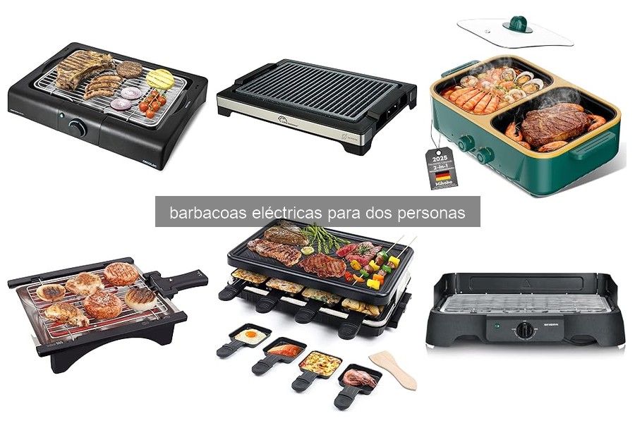 Mejores barbacoas eléctricas para dos personas en 2026