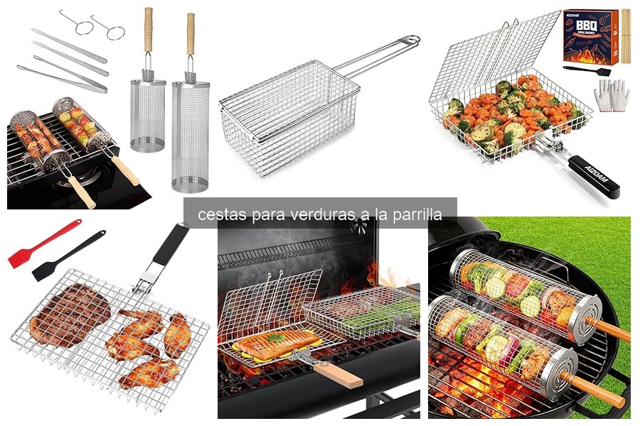 Mejores cestas para verduras a la parrilla según opiniones