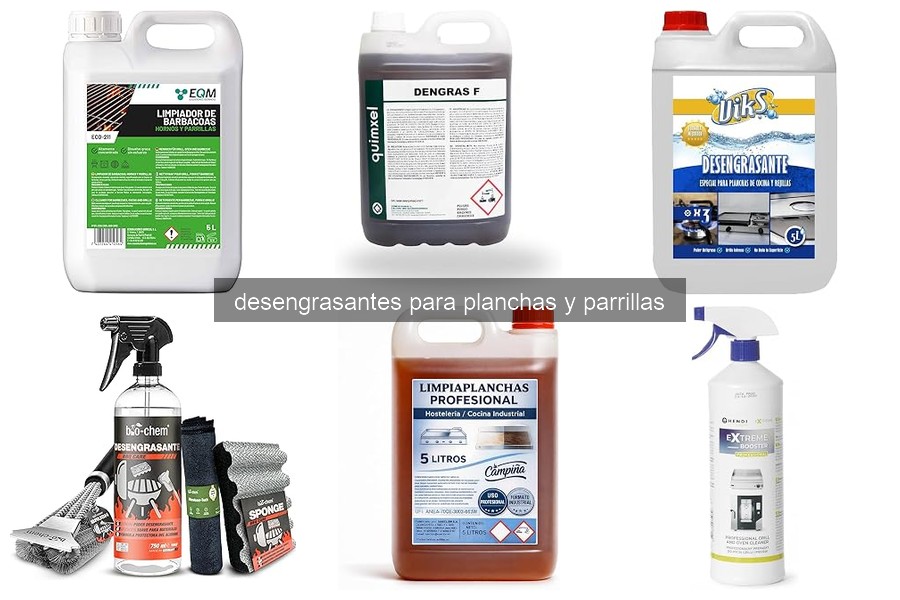 Mejores desengrasantes para planchas y parrillas en 2026