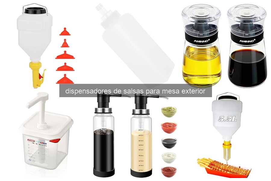 Mejores dispensadores de salsas para exteriores en 2023