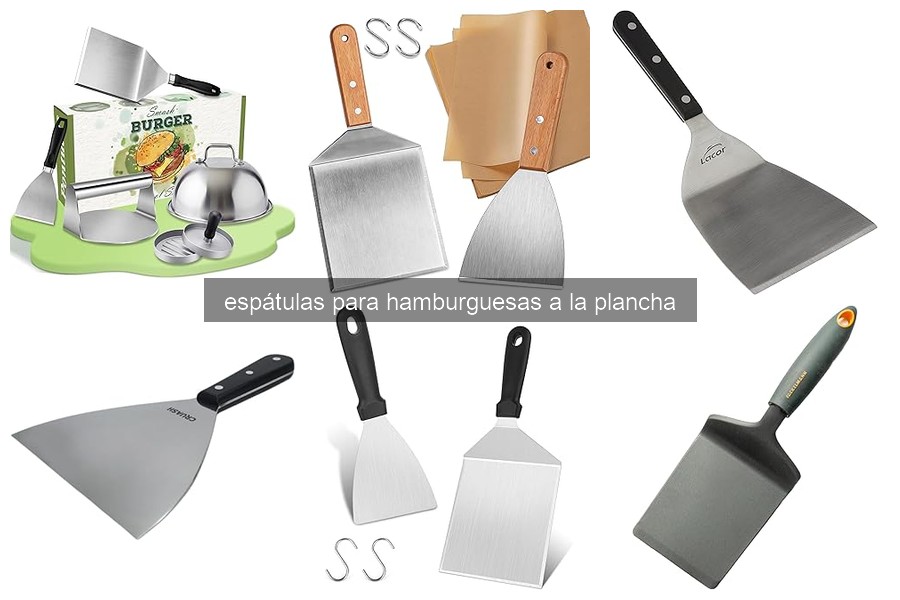 Mejores espátulas para hamburguesas a la plancha en 2023