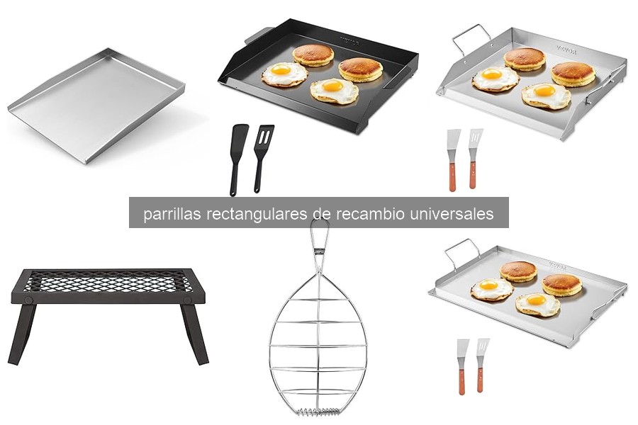 Mejores parrillas rectangulares de recambio universales 2026
