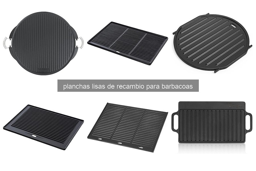 Mejores planchas lisas de recambio para barbacoas en 2026