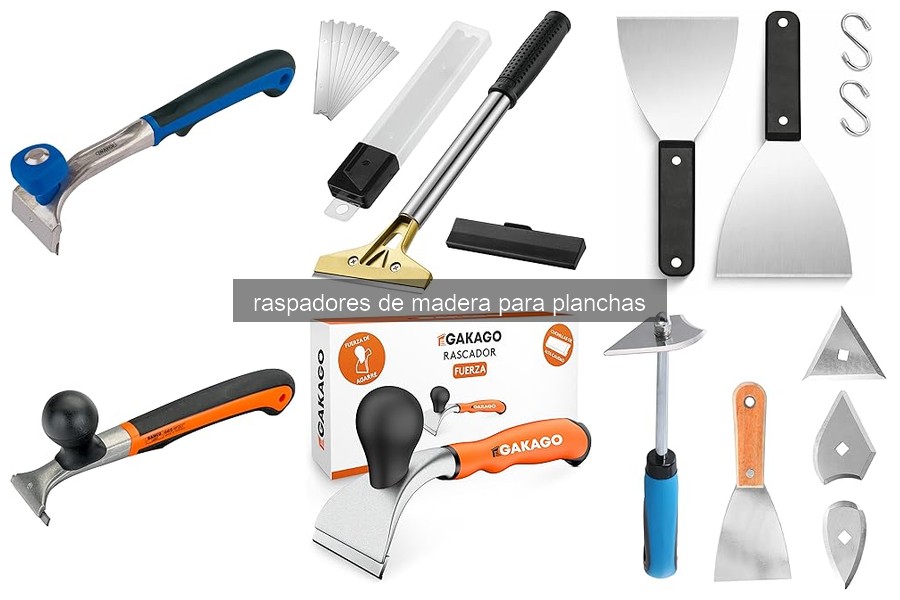 Mejores raspadores de madera para planchas: Opiniones 2026