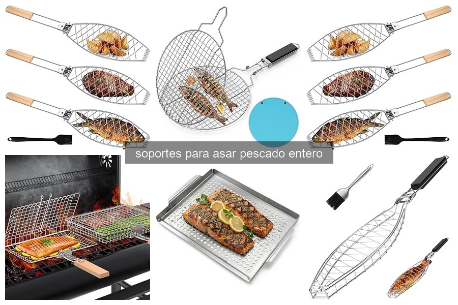 Mejores soportes para asar pescado entero en 2026