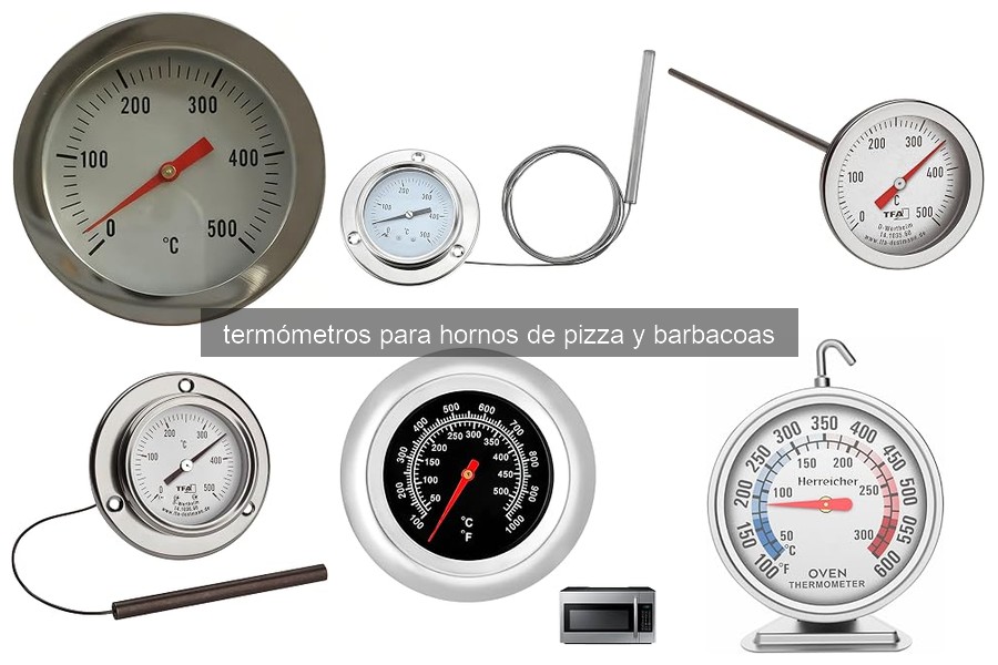 Mejores termómetros para hornos de pizza y barbacoas 2026
