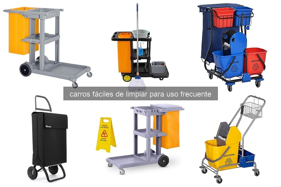 Problemas Comunes al Usar Carros de Limpieza en Exteriores