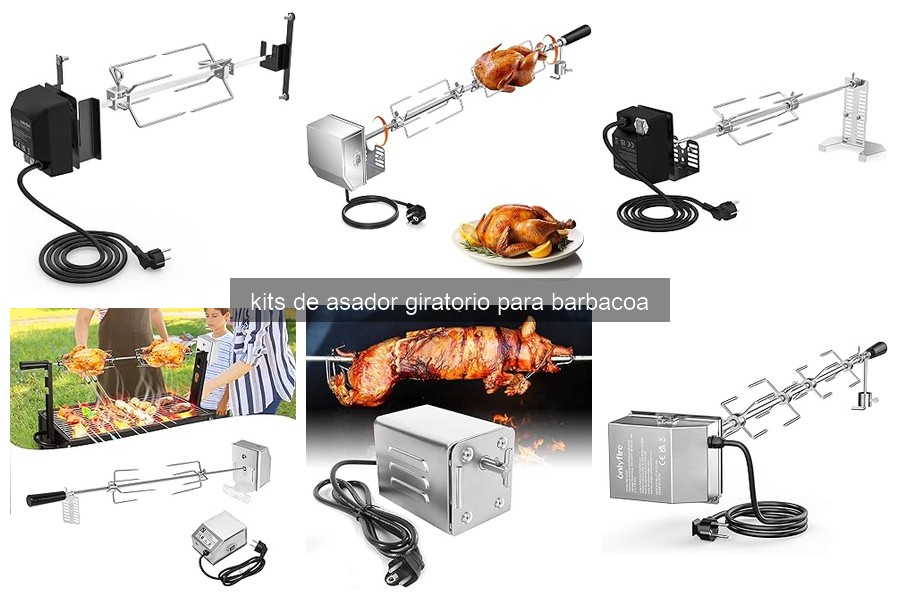 Problemas comunes al usar kits de asador giratorio y soluciones