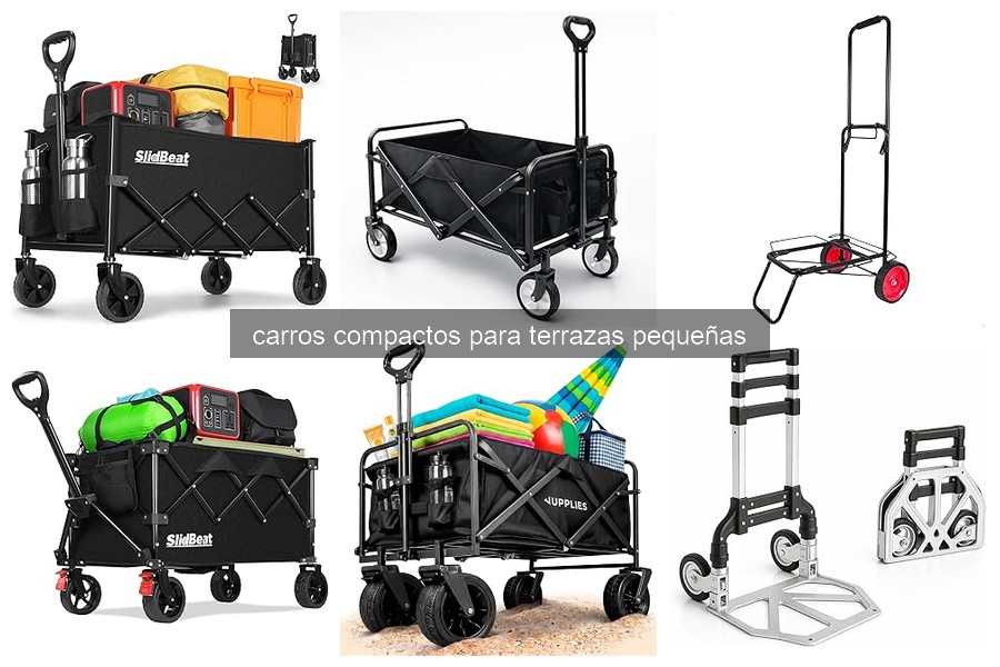 Problemas comunes con carros compactos en terrazas pequeñas