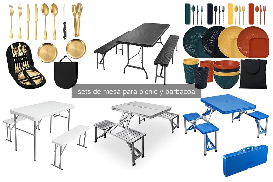 Problemas y Soluciones en Sets de Mesa para Picnic y Barbacoa