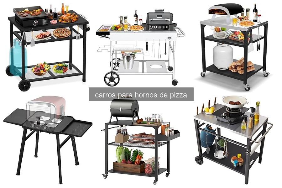 ¿Qué considerar al elegir un carro para horno de pizza?