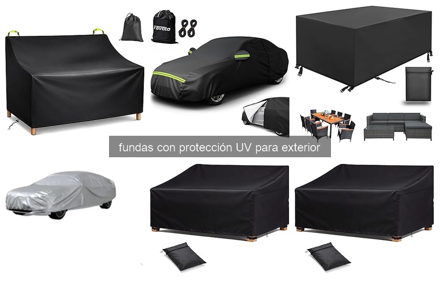 ¿Qué son las fundas con protección UV para barbacoas?